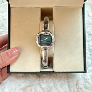 Authentic Vintage Gucci 1400L Stainless Steel Ladies Bangle Watch